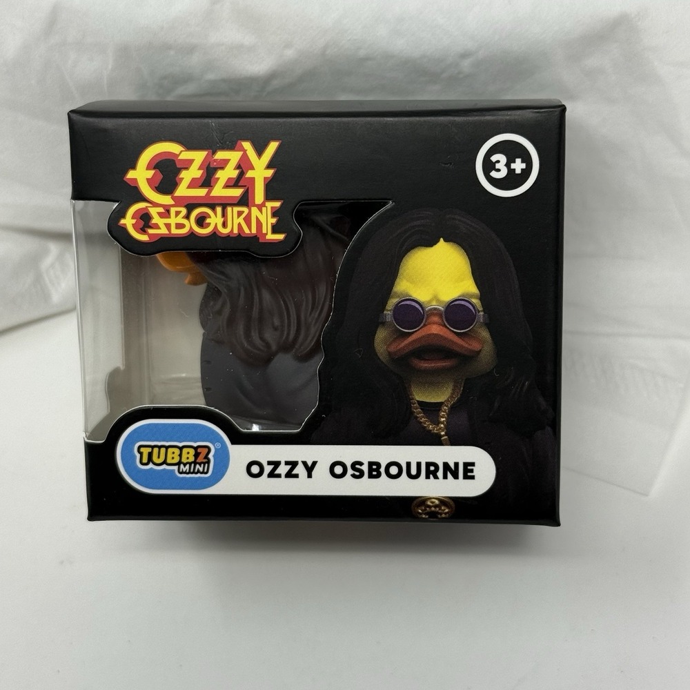 Brand New Mini Tubbz - Ozzy Osbourne Duck - Approx 2" High Cosplaying Jeep Duck